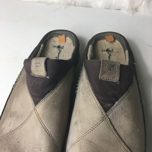 Timberland women khaki suede Mules size 11 - Picture 5 of 8